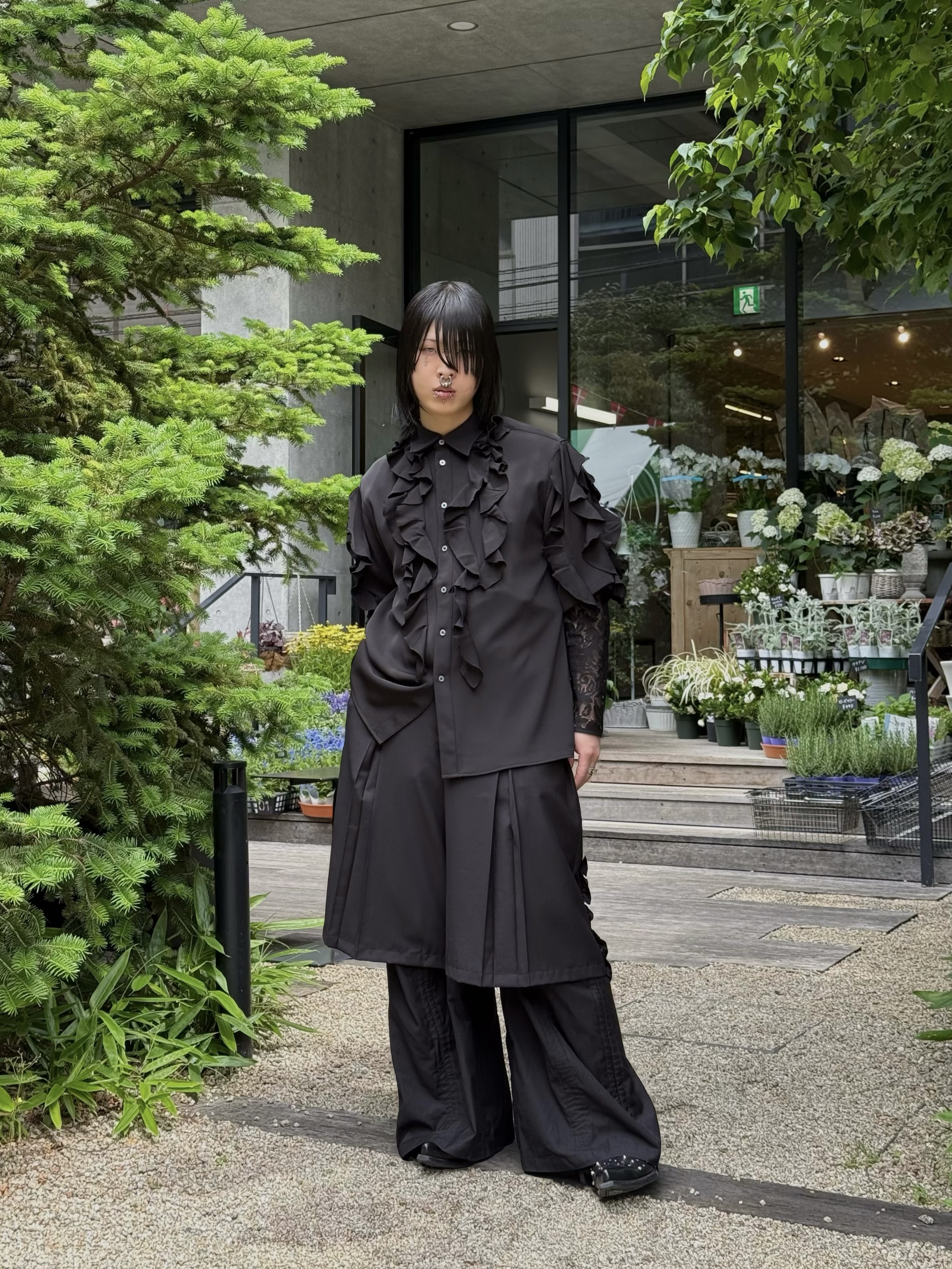 men's frill style💐